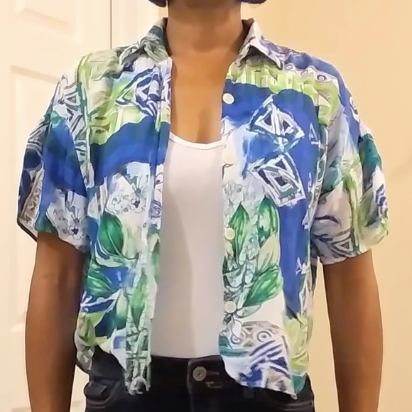 Tropical Blouse - Picture 1 of 3